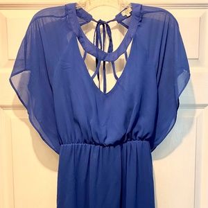 Backless cutout dress